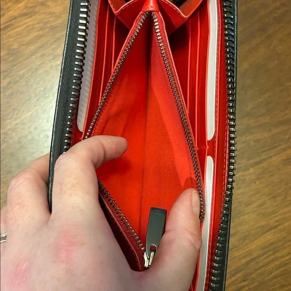 Christian Louboutin Black Wallet with Embellishments - Picture 7 of 11